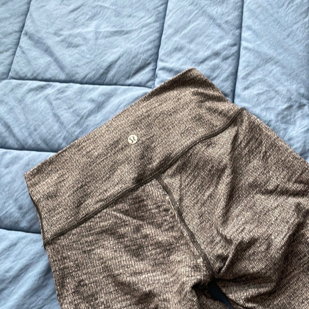 Lulu lemon Heathered grey leggings